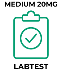 Provitura Medium 20 mg laboratorietest-certifikatikon