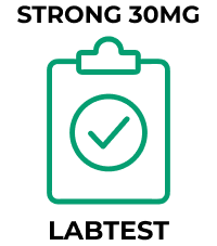 Provitura Strong 30 mg laboratorietest-certifikatikon